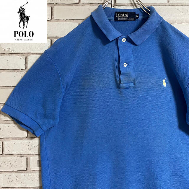 POLO RALPH LAUREN(ポロラルフローレン)の90s 古着 ポロ ラルフローレン ポロシャツ 刺繍ロゴ ゆるだぼ メンズのトップス(ポロシャツ)の商品写真