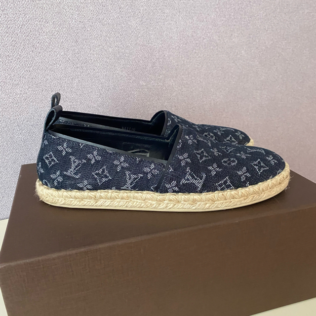 LOUIS VUITTON - ルイ ヴィトン モノグラムデニム エスパドリーユ