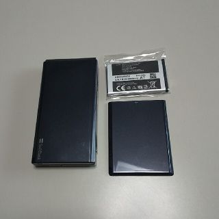 サムスン(SAMSUNG)の美品740SC SIMフリー 黒色(携帯電話本体)