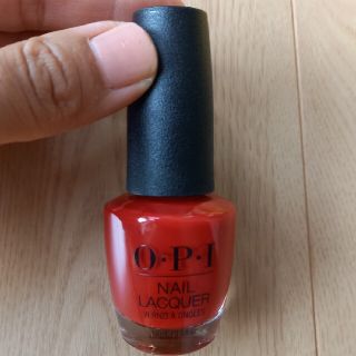 オーピーアイ(OPI)のO・P・I マニキュア　赤(マニキュア)