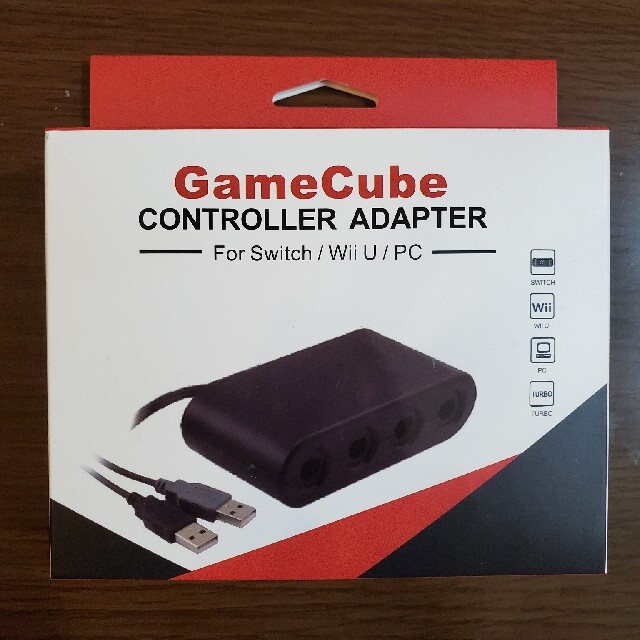 🎮️Game Cube Controller Adapter　(おまけ付) エンタメ/ホビーのゲームソフト/ゲーム機本体(その他)の商品写真