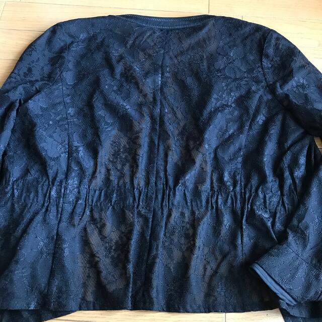 黒羽織り レディースのジャケット/アウター(ノーカラージャケット)の商品写真