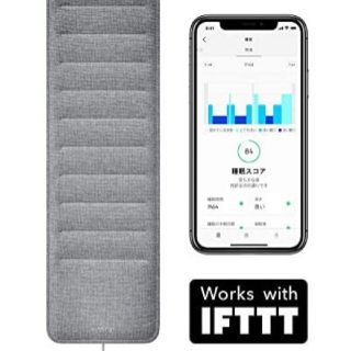 Withings Nokia  睡眠計 パッド 睡眠サイクル分析 心拍計測 (体重計/体脂肪計)