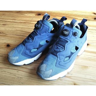 リーボック(Reebok)の【値下中】ポンプフューリー 26cm ブルーグレー/ライトブルー/ホワイト(スニーカー)