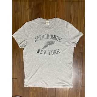 アバクロンビーアンドフィッチ(Abercrombie&Fitch)のメンズ★アバクロ★グレー Tシャツ(Tシャツ/カットソー(半袖/袖なし))