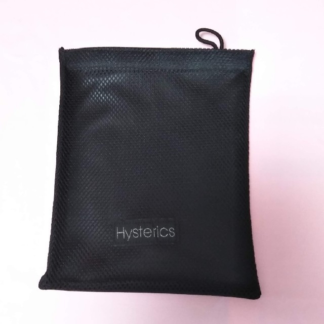 HYSTERIC GLAMOUR(ヒステリックグラマー)のヒステリック水着用ポーチ2個セット(青、黒)オマケ付き レディースのファッション小物(ポーチ)の商品写真