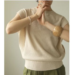 トゥデイフル(TODAYFUL)のTODAYFUL   Sleeveless Linen Knit (ニット/セーター)