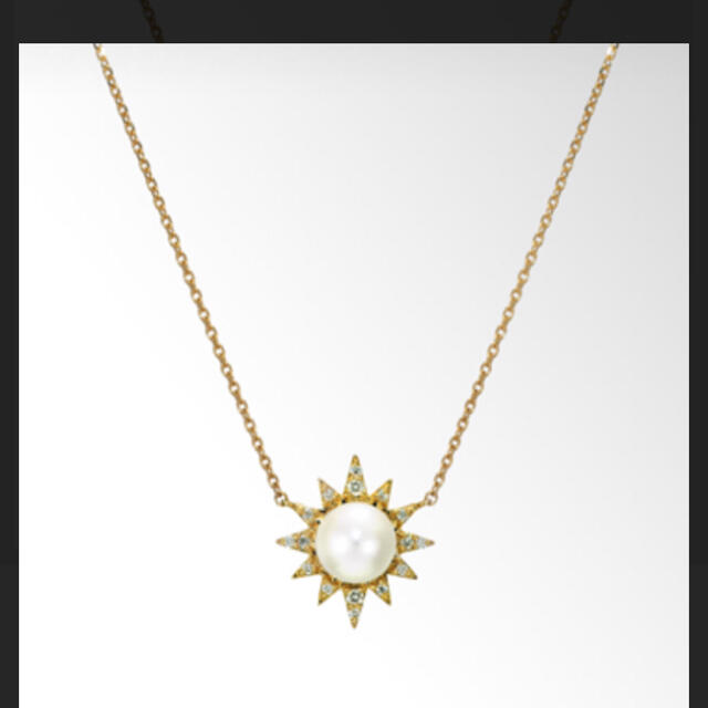 STAR JEWELRY(スタージュエリー)の【セール】K18　スタージュエリー ダイヤモンド  ネックレス　アコヤパール レディースのアクセサリー(ネックレス)の商品写真