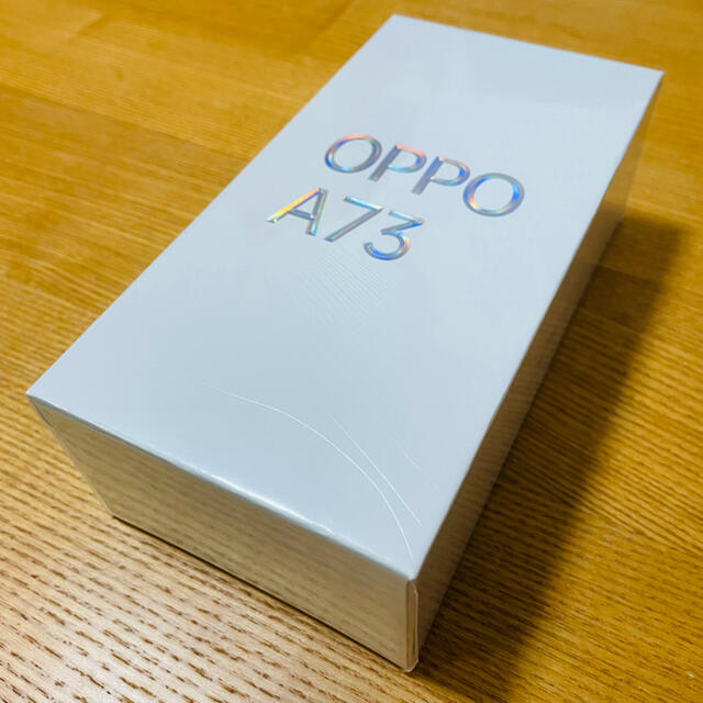 OPPO(オッポ)のOPPO A73 SIMフリー ネービーブルー 新品未開封 スマホ/家電/カメラのスマートフォン/携帯電話(スマートフォン本体)の商品写真