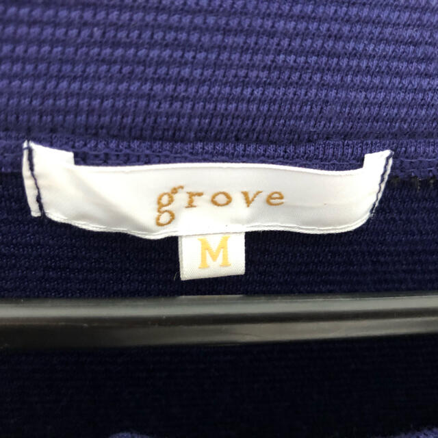 grove(グローブ)のgrove レディースジャケット　M レディースのジャケット/アウター(ノーカラージャケット)の商品写真