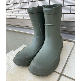 クロックス(crocs)のcrocs  メンズレインシューズ　28センチ(長靴/レインシューズ)