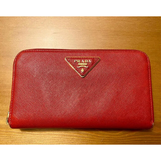 PRADA(プラダ)のPRADA プラダ 長財布プラダ SAFFIANO TRIANGLE レディースのファッション小物(財布)の商品写真