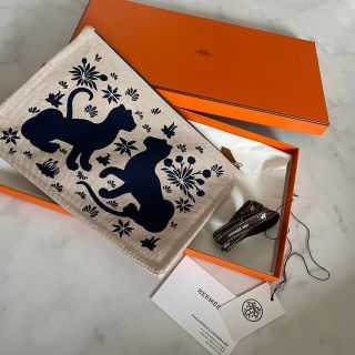 エルメス(Hermes)のエルメス　ポーチ　クラッチ(クラッチバッグ)