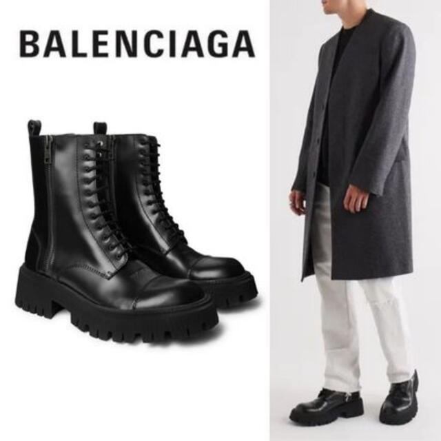 skandaløse Bonde Kano バレンシアガ BALENCIAGA 20AW トラクター ジップ ブーツ 流行に 49.0%割引 www.toyotec.com