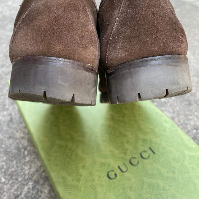 Gucci(グッチ)のGUCCI スエード ビットローファー メンズの靴/シューズ(ドレス/ビジネス)の商品写真