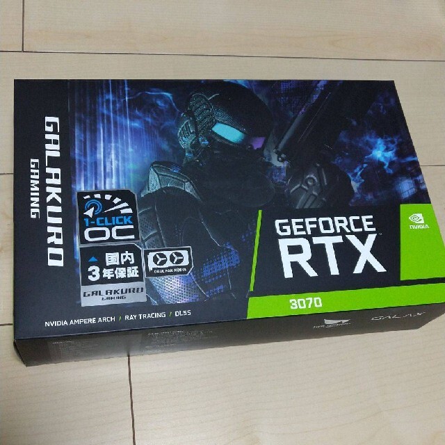 新品未使用 玄人志向 Geforce RTX 3070 NO LHR