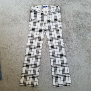 バーバリーブルーレーベル(BURBERRY BLUE LABEL)の【専用】BURBERRY BLUE LABEL バーバリー チェックパンツ 36(カジュアルパンツ)