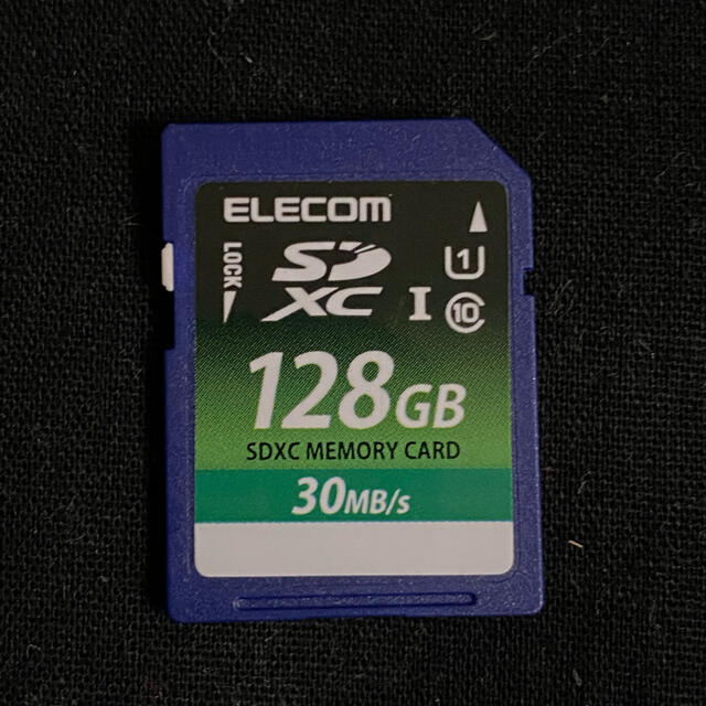 ELECOM(エレコム)のSDカード　128GB スマホ/家電/カメラのスマホ/家電/カメラ その他(その他)の商品写真