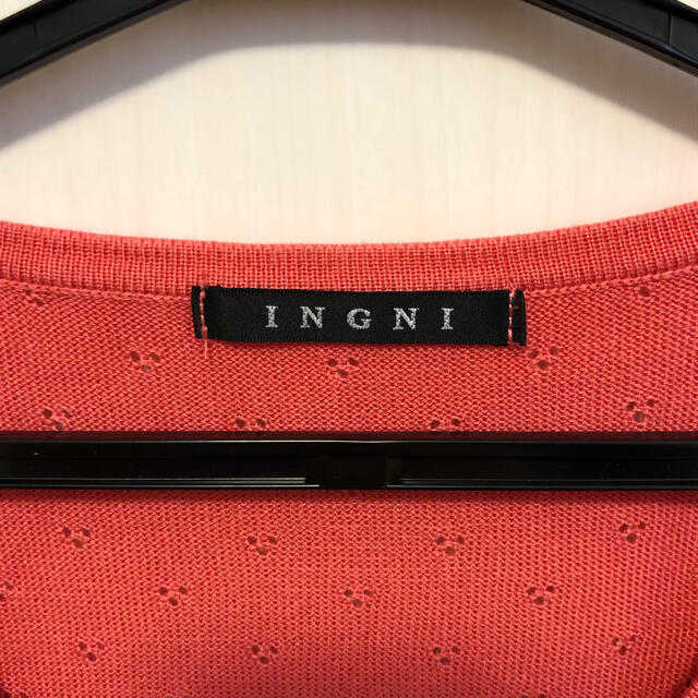 INGNI(イング)のINGNI イング カーディガン 半袖 レディースのトップス(カーディガン)の商品写真