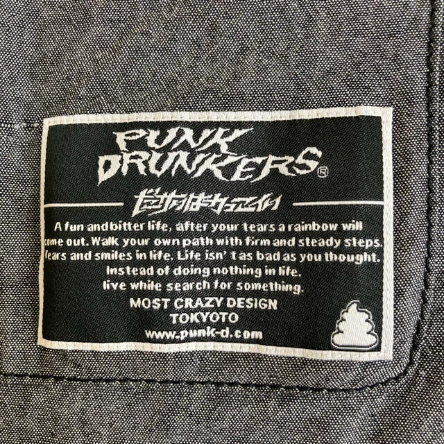 PUNK DRUNKERS(パンクドランカーズ)のPUNK DRUNKERS◆ミジンコ刺繍 バンダナ ヨーク プルオーバー シャツ メンズのトップス(シャツ)の商品写真