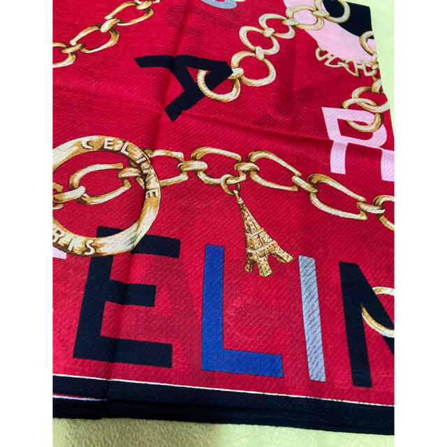 celine(セリーヌ)のCELINE・Parisスカーフ(ハンカチ) レディースのファッション小物(ハンカチ)の商品写真