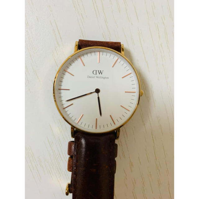 Daniel Wellington  腕時計　レザーブラウン◾️定価