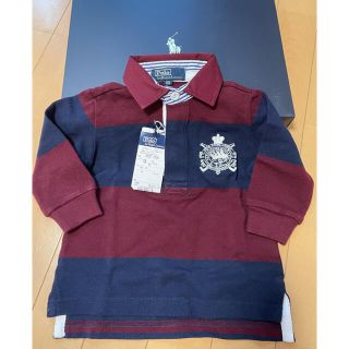 ポロラルフローレン(POLO RALPH LAUREN)のポロ　ラルフローレン　ラガーマンシャツ　未使用　80cm(シャツ/カットソー)