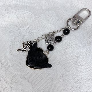 angelperlkeyring black(キーホルダー)