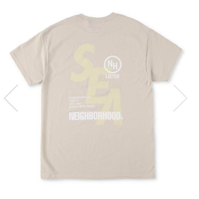 SEA(シー)のWIND AND SEA NEIGHBORHOOD Tシャツ ベージュ メンズのトップス(Tシャツ/カットソー(半袖/袖なし))の商品写真