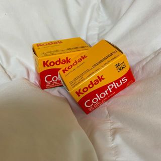 フジフイルム(富士フイルム)の35mmフィルム Kodak Color Plus 2本(フィルムカメラ)