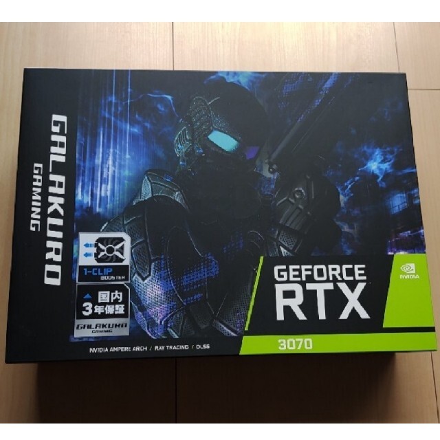 PCパーツ玄人志向 GALAKURO RTX3070 GAMING