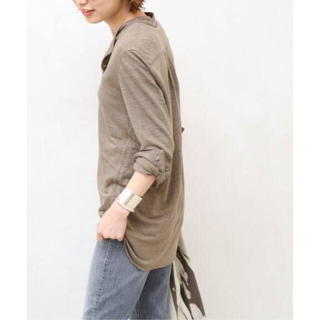 L'Appartement DEUXIEME CLASSE(アパルトモンドゥーズィエムクラス)のDeuxieme Classe ★J-LINEN シャツ  ドゥーズィエムクラス レディースのトップス(シャツ/ブラウス(長袖/七分))の商品写真