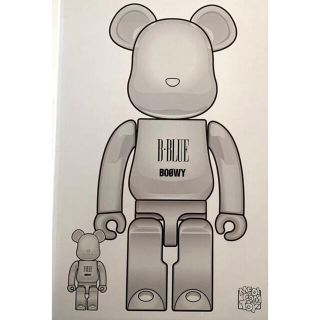 BE@RBRICK BOOWY “B・BLUE” 100％ & 400％