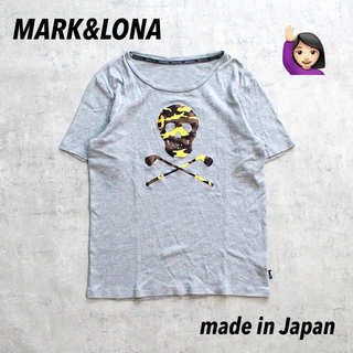 マークアンドロナ(MARK&LONA)のMARK&LONA マークアンドロナ 日本製 ゴルフウェア 迷彩柄 カモフラ柄(Tシャツ(半袖/袖なし))