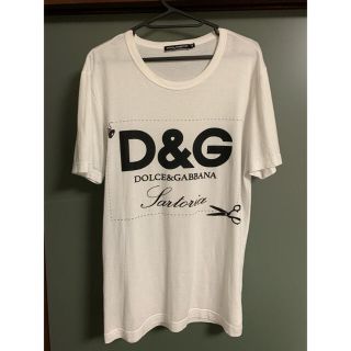 ドルチェ＆ガッバーナD\u0026Gシャツ半袖44ストレッチSロゴチケットSSモデル