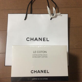 シャネル(CHANEL)の【新品】CHANEL  LE  COTONとCHANELの紙袋セット(コットン)