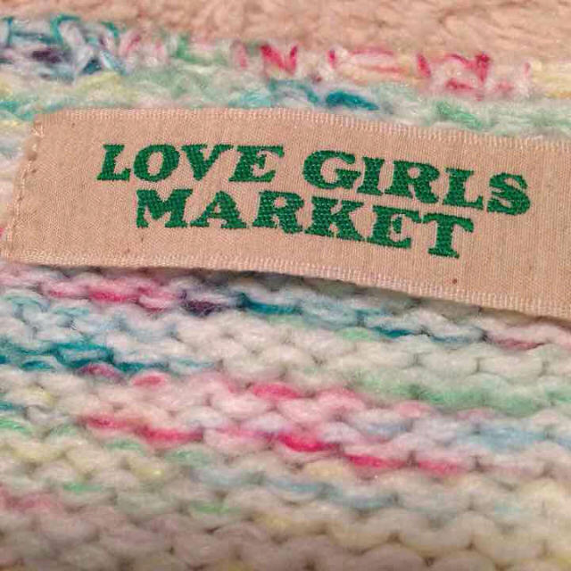 LOVE GIRLS MARKET(ラブガールズマーケット)のLOVE GIRLS MARKETのニットワンピ レディースのトップス(ニット/セーター)の商品写真