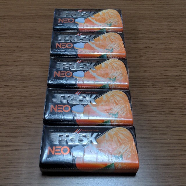 FRISK NEO オレンジ５個セット 食品/飲料/酒の食品(菓子/デザート)の商品写真