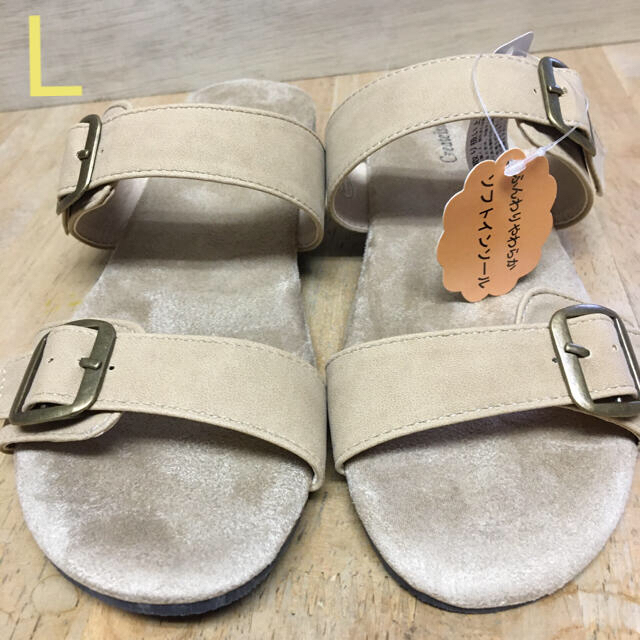 ⭐︎セール⭐︎【新品】レディース　ベルトサンダル　　L  送料無料 レディースの靴/シューズ(サンダル)の商品写真