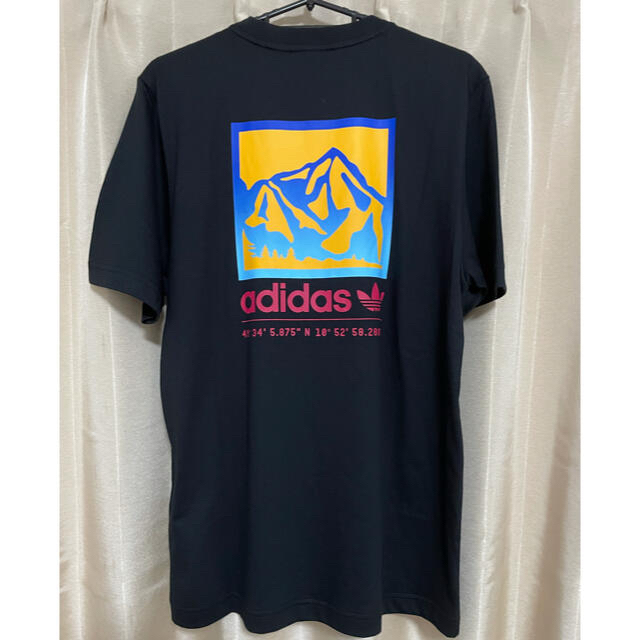 adidas(アディダス)のアディダス　Tシャツ　Mサイズ　ブラック　新品　adidas メンズのトップス(Tシャツ/カットソー(半袖/袖なし))の商品写真