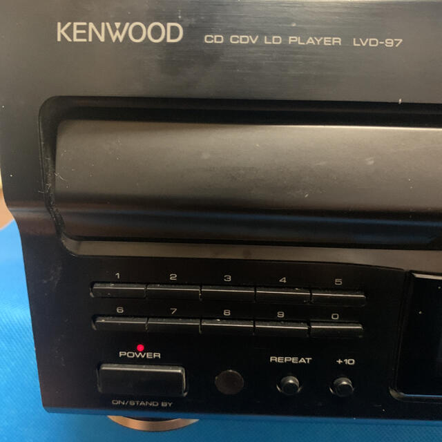 KENWOOD LDデッキ KENWOODの通販 by なっちー's shop｜ケンウッドならラクマ - ケンウッド レーザーディスクプレーヤー LVD-97 新品特価