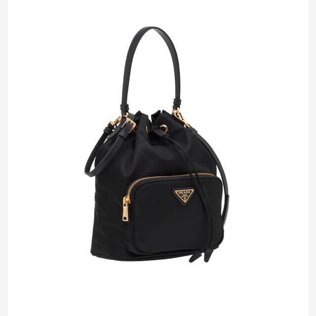 プラダ PRADA 巾着 ハンドバッグ ショルダーバッグ ナイロン