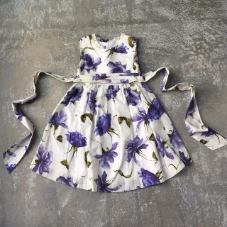 タルティーヌ エ ショコラ 花柄ワンピース 子供 ワンピース(女の子)の タルティーヌ エ ショコラ 花柄ワンピース 子供 ワンピース(女の子)の