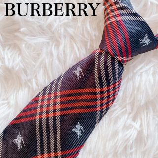 バーバリー(BURBERRY)の極美品　バーバリー　ロンドン　ネクタイ　ハイブランド　ノバチェック　ビジネス(ネクタイ)