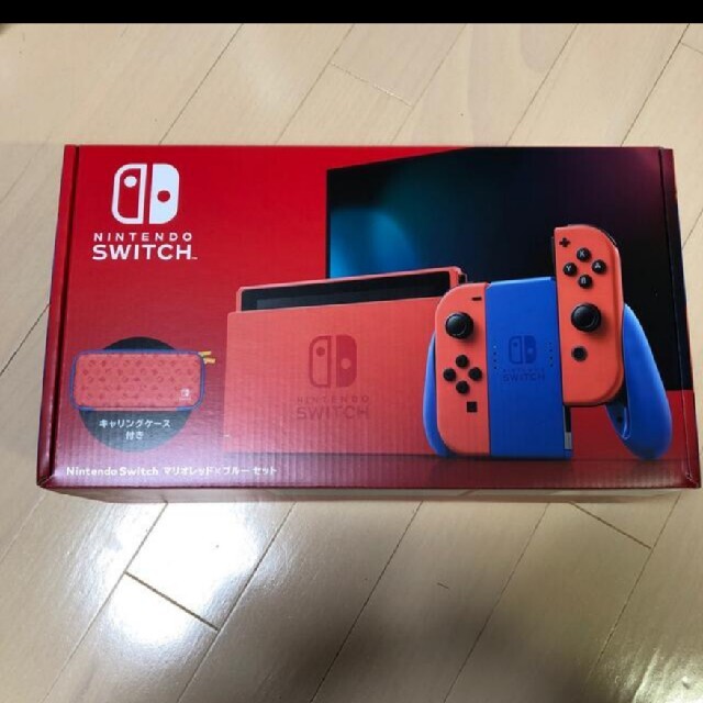 【新品】Nintendo Switch マリオ レッド×ブルー セット