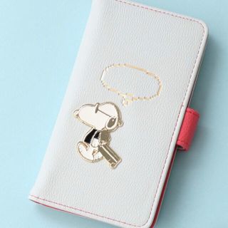 アフタヌーンティー(AfternoonTea)の【最新作!!】 afternoontea スヌーピー モバイルケース マルチ(モバイルケース/カバー)