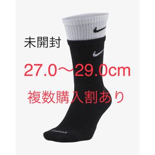 ナイキ(NIKE)のナイキ エブリデイ プラス クッションド ソックス　27.0〜29.0cm(ソックス)