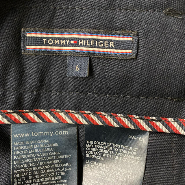 TOMMY HILFIGER(トミーヒルフィガー)のTOMMY HILFIGER✨コットンワイドパンツサイズ6 レディースのパンツ(カジュアルパンツ)の商品写真