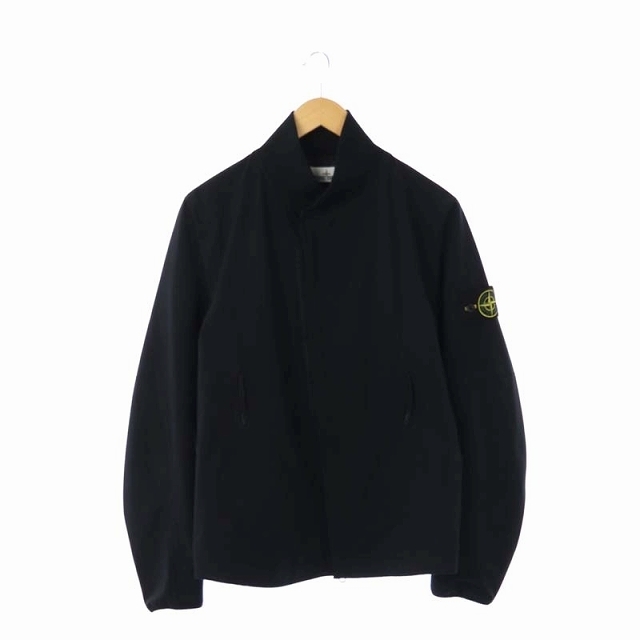 STONE ISLAND(ストーンアイランド)のストーンアイランド ジャケット ブルゾン ロゴ刺繍 中綿 ワッペン S 黒 メンズのジャケット/アウター(ブルゾン)の商品写真