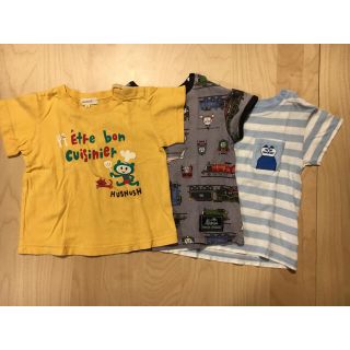 ハッシュアッシュ(HusHush)のTシャツ　３枚セット　90(Tシャツ/カットソー)